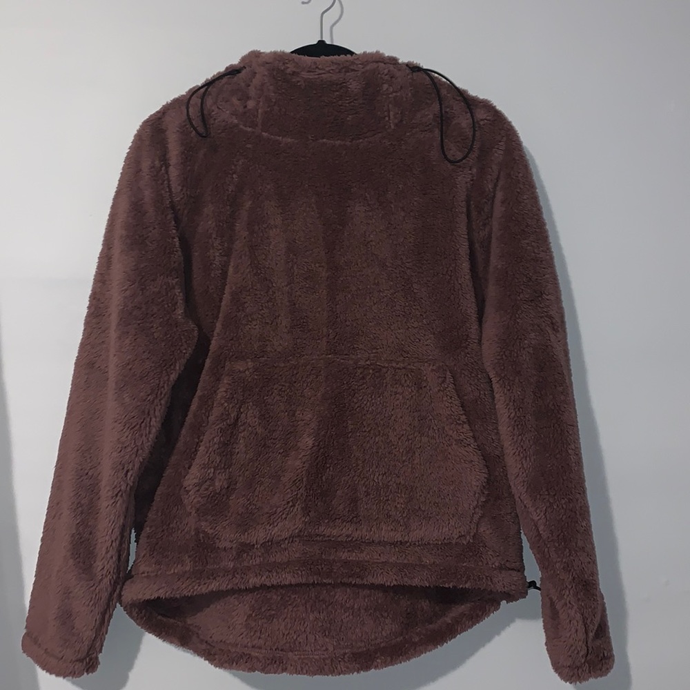 PINK VS Purple Teddy Bear Hoodie